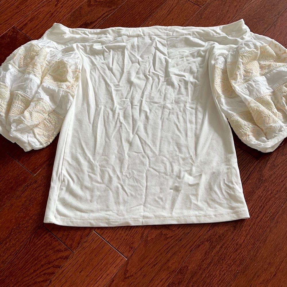 Free people off the shoulder top